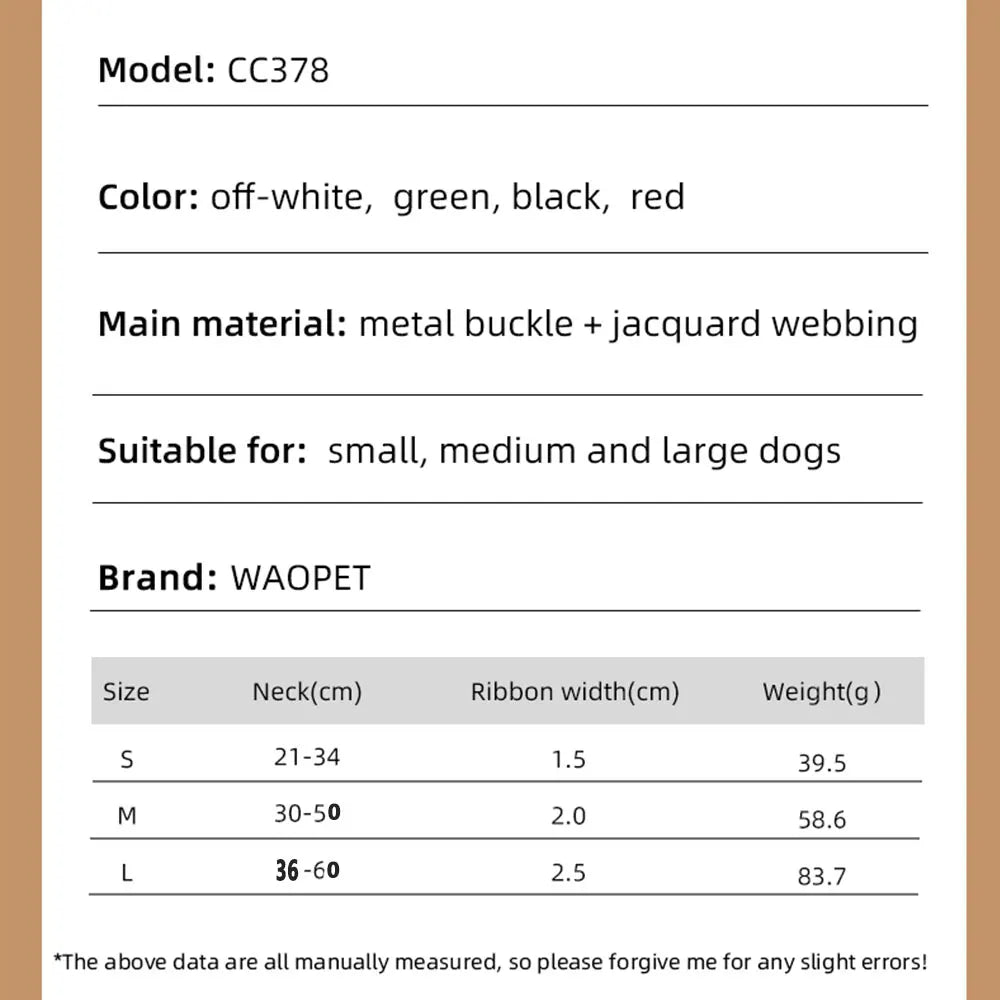 Bohemian Ethnic Style Pet Collars For Small Medium And Large Dogs Multi-colors Choose Adjustable Luxurious Trend New Arrivals