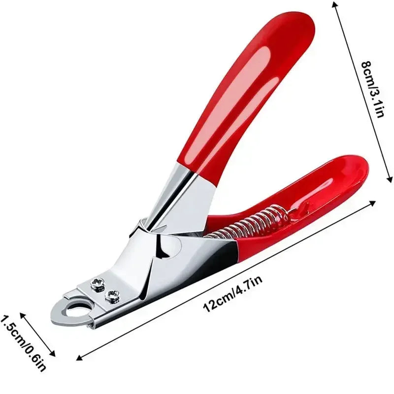 Dog Cat Nail Clipper Stainless Steel Pet Toes Cutter Scissor Grooming Tool for Small Medium Dogs Cats Guillotine Nail Clipper