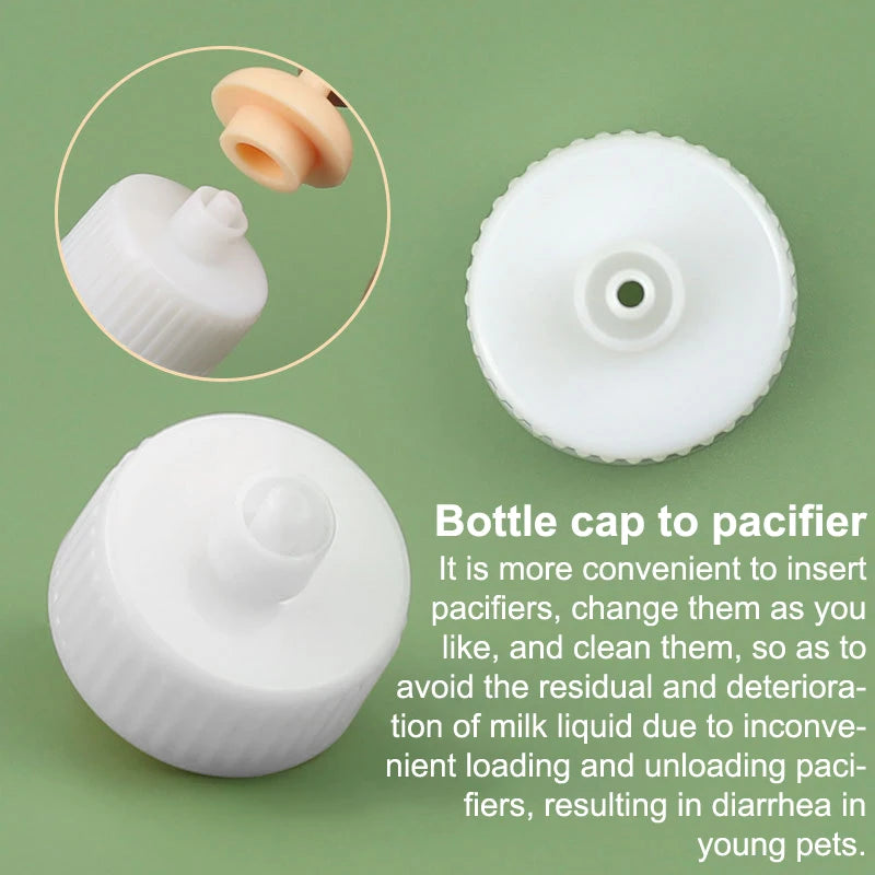 Pet Feeding Nipple Mini Cat Silicone Feeding Feeder For Newborn Small Animals Pet Feeding Can Squeeze Liquid Milk Bottle