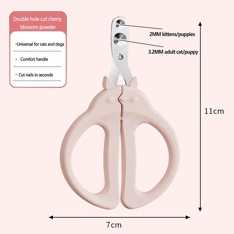 Cute Shape Pet Cat Dog Nail Clipper Cutter Grooming Scissor Clipper Claw Nail Supplies Professionals Pet Nail Trimmer