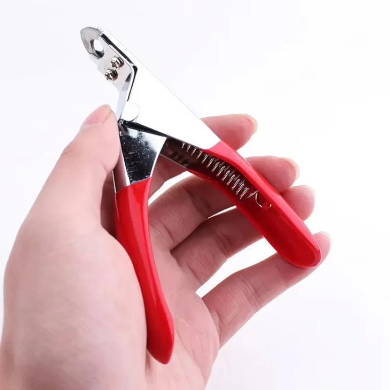 Dog Cat Nail Clipper Stainless Steel Pet Toes Cutter Scissor Grooming Tool for Small Medium Dogs Cats Guillotine Nail Clipper