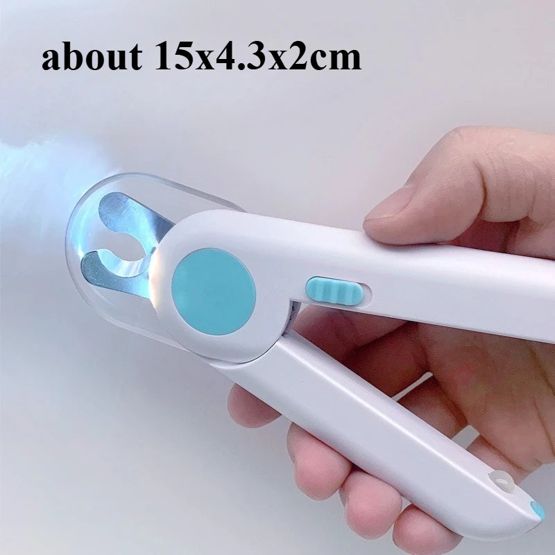 Pet Cat Dog Nail Clipper Cutter Hole with Nail File To Avoid Excessive Cutting Professional Grooming Tool