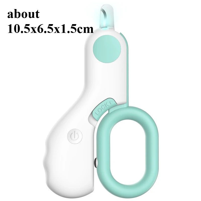 Pet Cat Dog Nail Clipper Cutter Hole with Nail File To Avoid Excessive Cutting Professional Grooming Tool